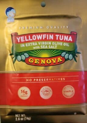 Yellowfin Tuna in Extra Virgin Olive Oil with Sea Salt