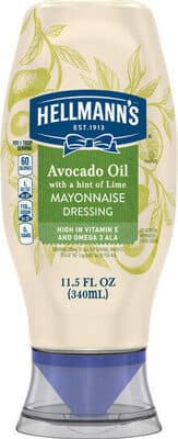 Avocado Oil With A Hint Of Lime Mayonnaise Dressing