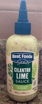 Mild Cilantro Lime Sauce
