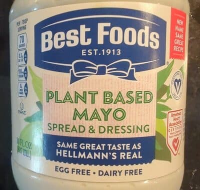 Plant Based Mayo Spread & Dressing