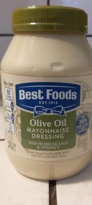 Olive Oil Mayonnaise Dressing