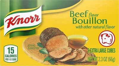 Beef Flavor Bouillon Extra Large Cubes