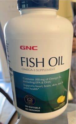Fish Oil Omega 3 Supplement - Lemon Flavor