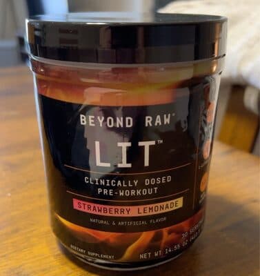 Lit Clinically Dosed Pre-Workout