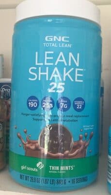 Thin mint Lean shake