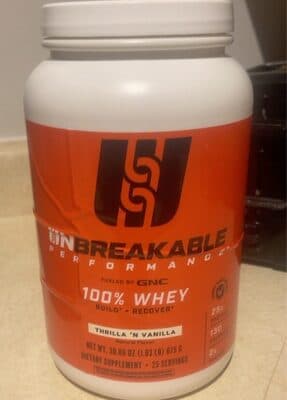 Unbreakable Performance Protein Powder