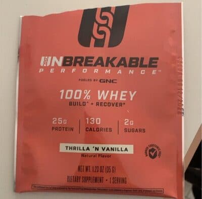 Unbreakable Performance Whey