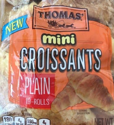 Plain Mini Croissants