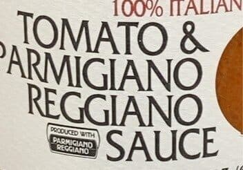 Tomato and Parmigiano Reggiano Sauce