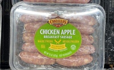 Chicken Apple Breakfast Sausage