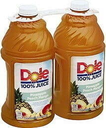 Flavored Blend of Apple, Pineapple, Grape, Mango and Peach 100% Juices from Concentrate