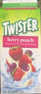 Tropicana Twister Berry Punch Flavored Drink