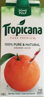 Homestyle Orange Juice Some Pulp