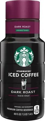 Dark Roast Unsweetened Premium Iced Coffee Beverage