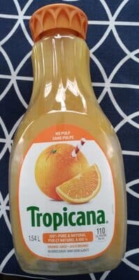 Tropicana Jus D'Orange Pur Et Naturel