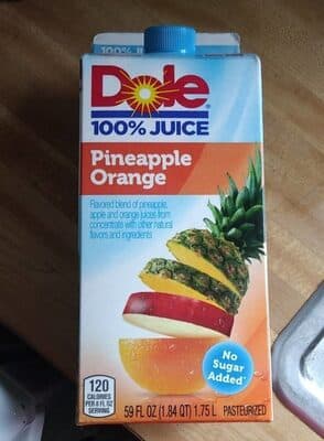 Pineapple Orange 100% Juice