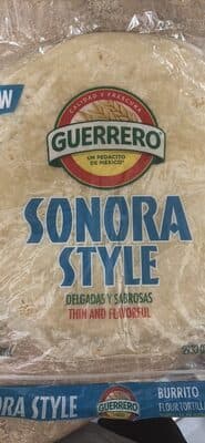 Sonora Style Flour Tortillas