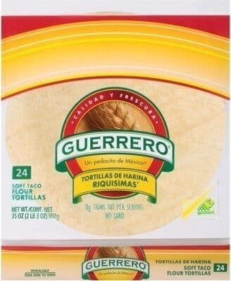 Soft Taco Flour Tortillas