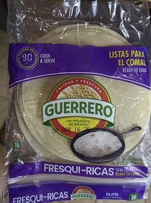 Ready to Cook Flour Tortillas
