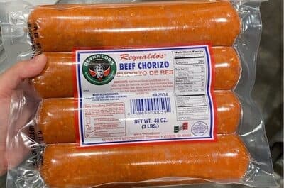 Beef Chorizo