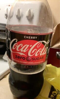 Calorie Free Coca-Cola with Cherry Flavor