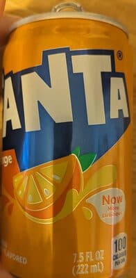 Fanta Orange Soda Cans