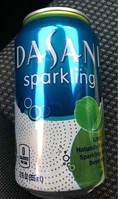 Dasani Sparkling Lime Can