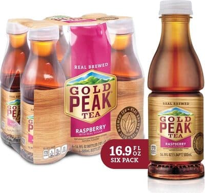 Gold Peak Raspberry Tea Bottles