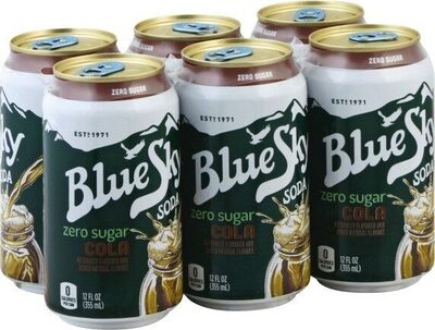 Blue Sky Zero Cola-KO