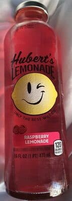 Hubert's Lemonade Raspberry Glass Bottle