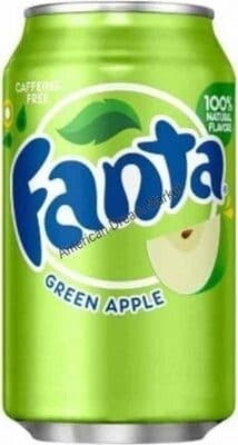 Fanta Green Apple Can