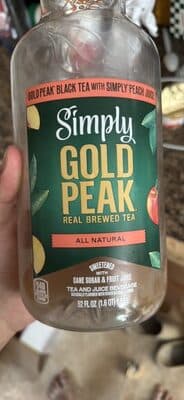 Simply Gold Peak Real Brewed Tea