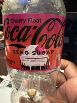 Cherry Float Coca-Cola Zero Sugar