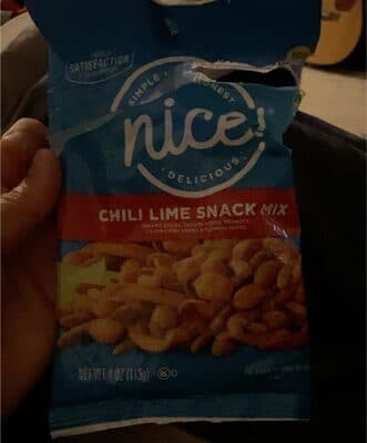 Chili lime snack mix
