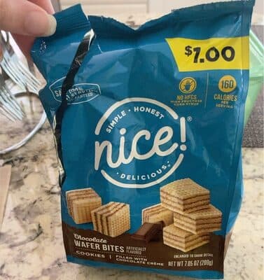 Chocolate Wafer Cookies Bites