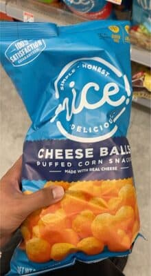 Cheese Balls Puffed Corn Snacks
