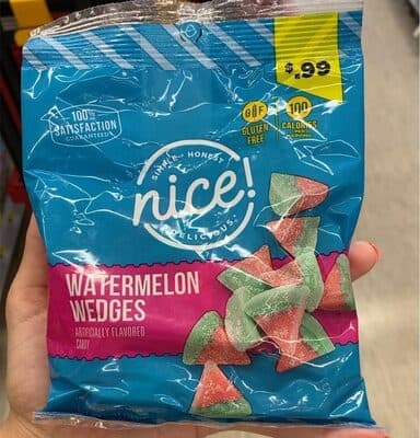 Watermelon Wedges Flavored Candy