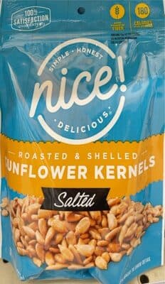 Salted Roasted & Shelled Sunflower Kernels