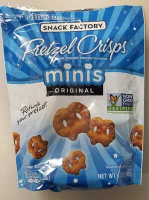 Thin, Crunchy Pretzel Crackers