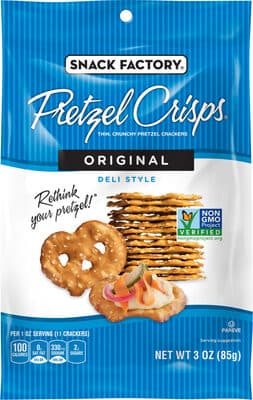 Deli Style Thin, Crunchy Pretzel Crackers