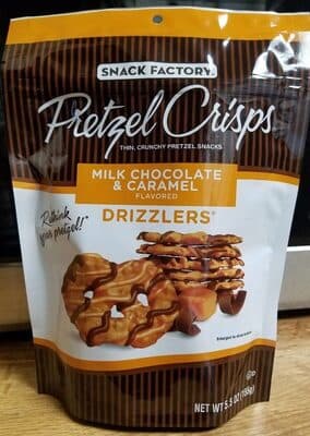 Pretzel Crisps, Milk Chocolate & Caramel
