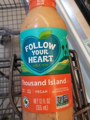 Vegan Salad Dressing, Thousand Island