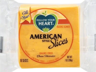 American Style Cheese Alternative Slices