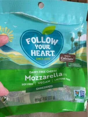 Follow Your Heart Dairy-Free Shreds Mozzarella Cheese Alternative