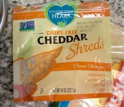 Dairy-Free Cheddar Shreds