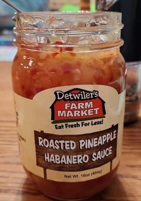 Roasted Pineapple Habanero Sauce