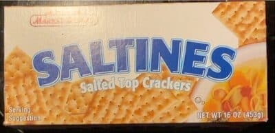 Saltines Salted Top Crackers
