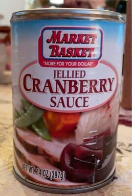 Cranberry sauce Jelled