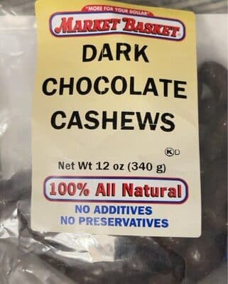 Dark Chocolate Cashews