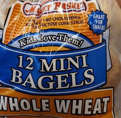 Mini Bagels Whole Wheat
